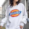 Dickies Logo Printed Crewneck Sweatshirt Unisex sweatshirt White DK007059C4D