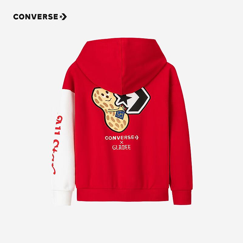 Converse Kids CNY Raglan Hooded Sweatshirt L