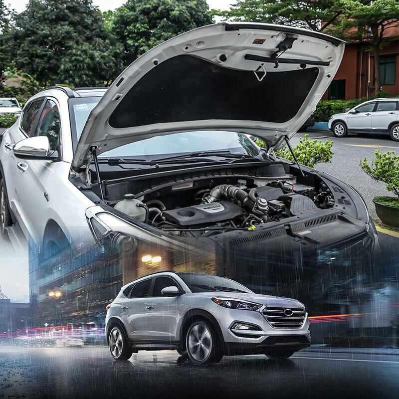 Accesorios para Coche Para Hyundai Tucson 2016-2020 Barras de Acero para Capó Delantero Soportes de Elevación Amortiguadores de Gas Resortes de Gas Varilla Hidráulica