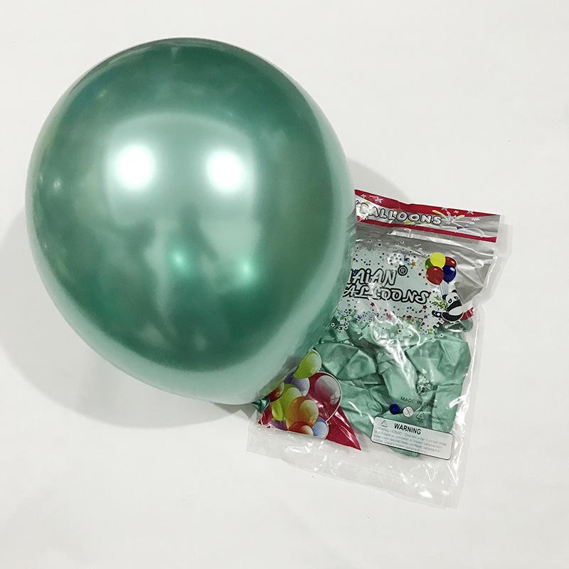 10 Zoll 1,8G Metallischer Latexballon Verdickter Bonbon Foto Hochzeitsfeier Dekoration Ballon