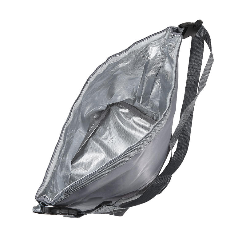 Izolowana torba na lunch z paskiem na ramię, szczelna torba typu tote i crossbody, pojemnik na jedzenie do pracy, szkoły