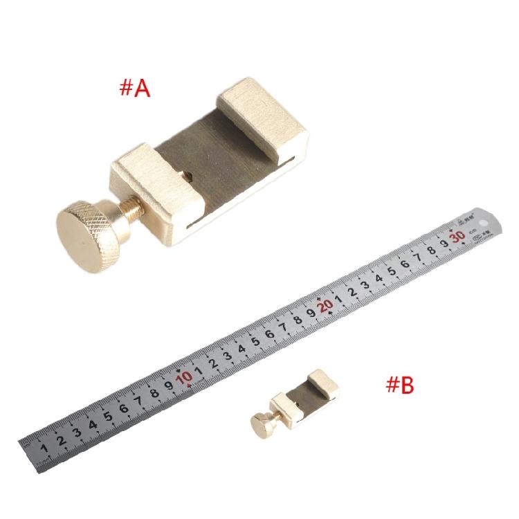 Steel Ruler Positioning Block Ruler Limiters Measuring MarkingGauges Carpentry