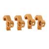 4PCS Micro Breaker Lockout Aluminum Alloy Sparkproof Circuit Breaker Lock for Industrial Electrical