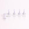 Espositore per unghie a forma di scacchiera, motivo a scacchi, magnete adsorbimento, scaffale per esercitarsi in nail art in metallo per salone