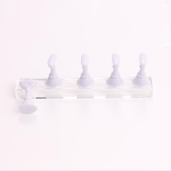 Espositore per unghie a forma di scacchiera, motivo a scacchi, magnete adsorbimento, scaffale per esercitarsi in nail art in metallo per salone