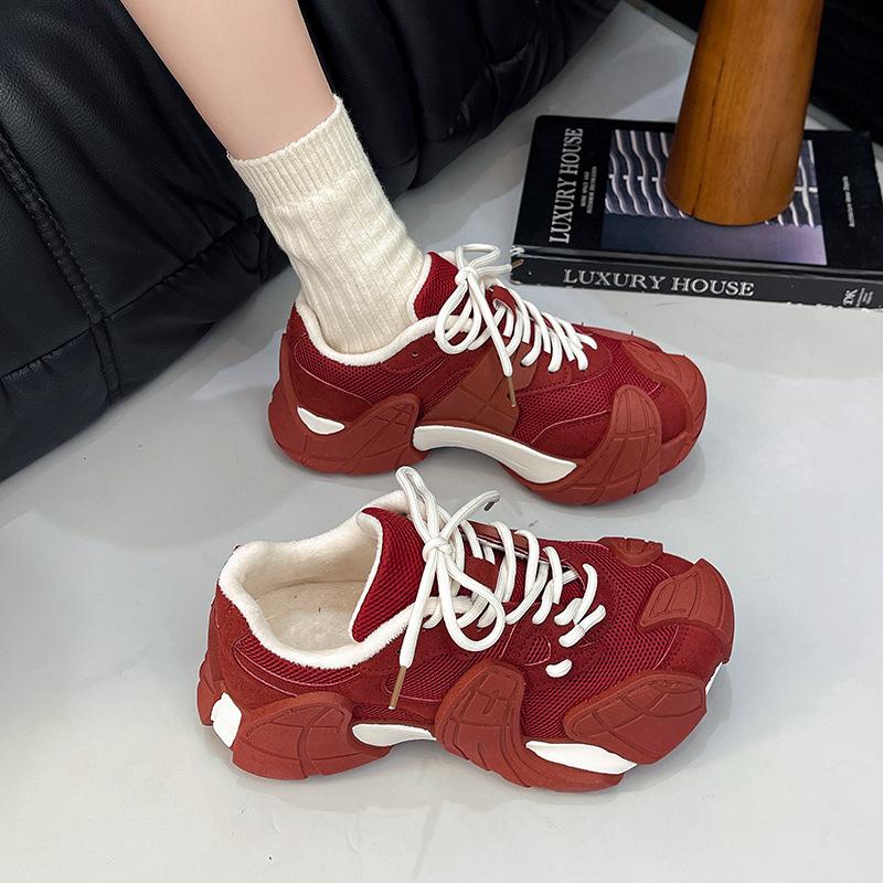 Lightweight and Versatile Dad Shoes Women's Autumn 2025 New Trendy Mesh Versatile Casual Shoes Platform Casual Sports Shoes