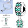New 925 Silver Charms Beads Sunflower Flower Daisy Charm Pendant Fit Charm Bracelets DIY Jewelry Birthday Gift