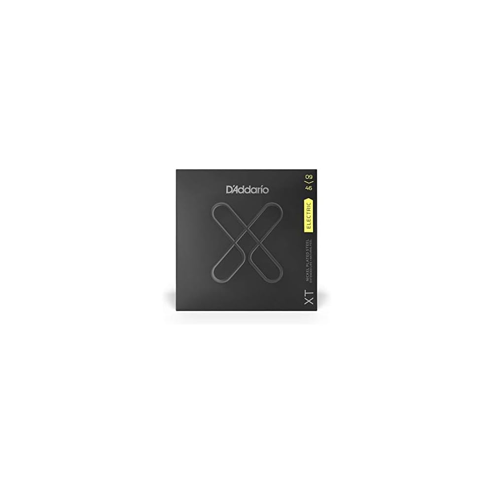 D Addario XTE0946 XT Nickel Super Light Top/Regular Bottom Electric Guitar Strings 09-46 x 3 sets