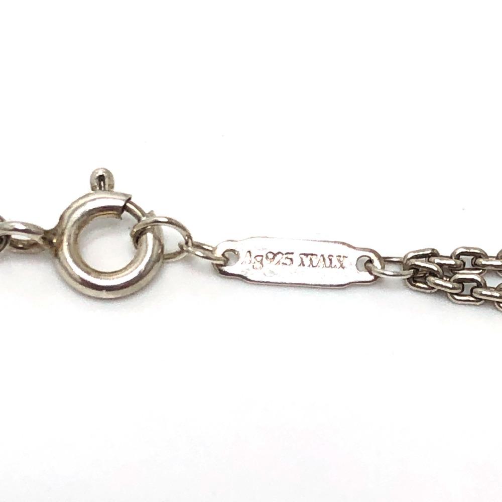 TIFFANY&Co. SV925 Hardware Double Link Pendant accessories Necklace SV925 Silver