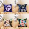 Pc Anime Record Of Ragnarok Pillow Case Fashion Square Pillowcase Bedroom Sofa Room Ins Decoration Leisure