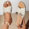 Sommer Damen Fußbekleidung Mode Hausschuhe Keilabsatz Sandalen Schuhe Damen Weiche Sohle Bequeme Hausschuhe