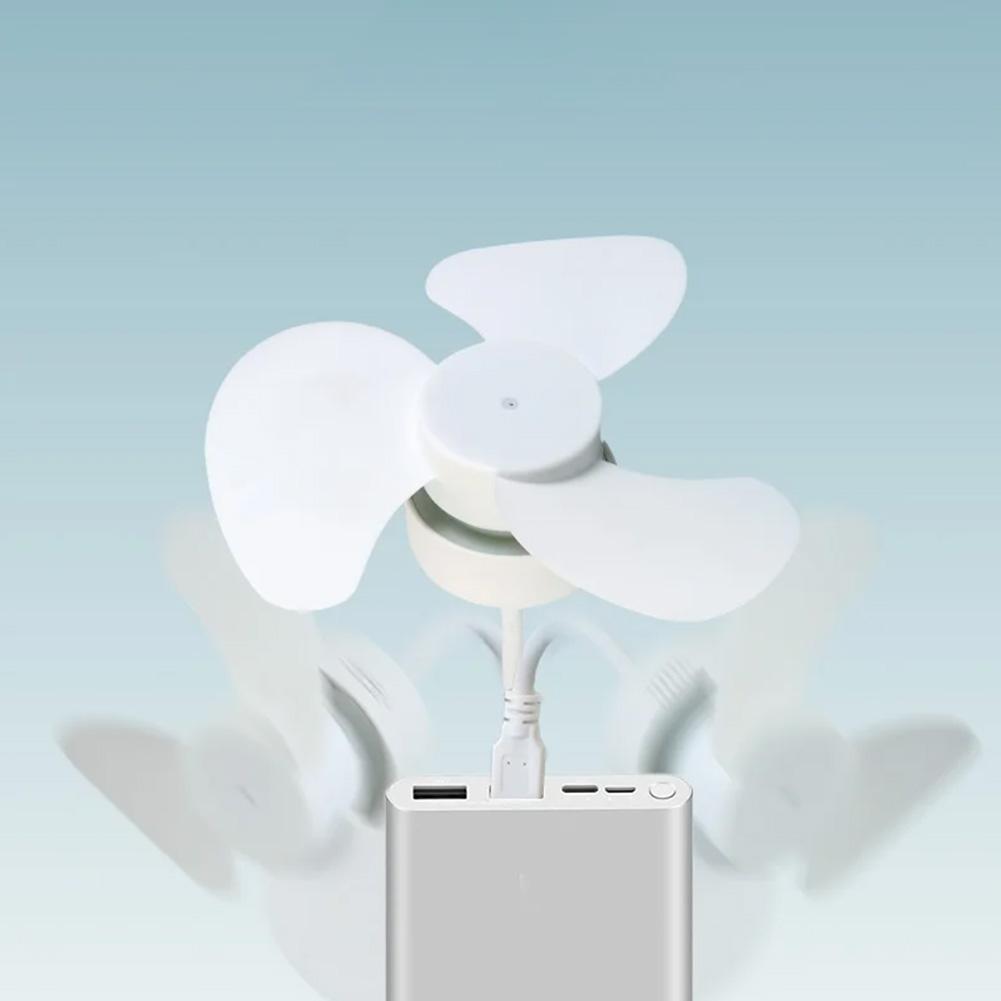 1-2PCSCeiling Fan Lamp for Indoor Use E27 Socket USB Rechargeable Brushless Motor Energy Efficient Light Fixture for Living Room