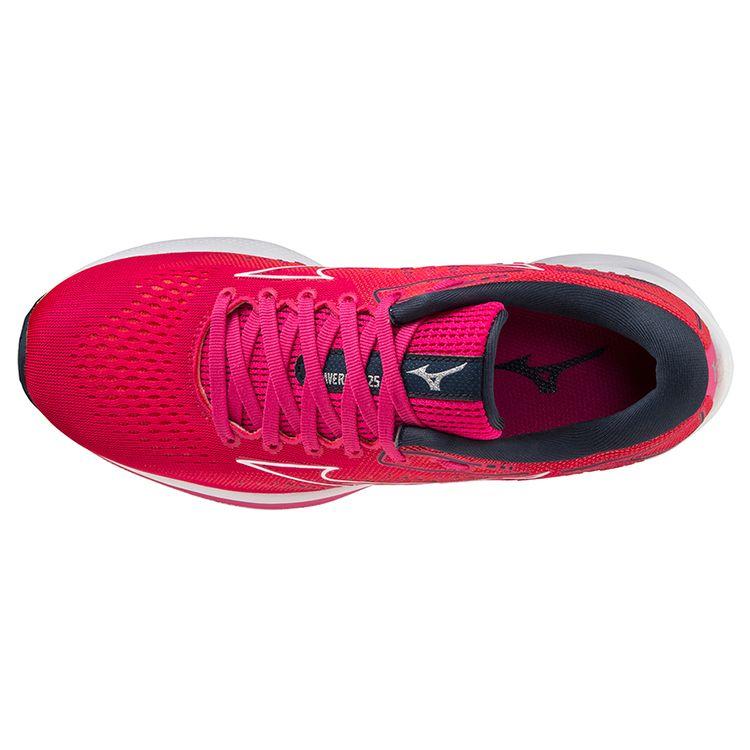 Mizuno Scarpe da Corsa Basse Wave Rider 25 Scarpe da Ginnastica Donna Rosso J1GD210303