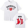 Hot Kpop Band Babymonster Ahyeon Asa Rami Rora Ruka Pharita Chiquita Tshirt Unisex Women Korean Fashion Trend Short Sleeve T Shirt