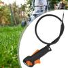 Throttle Control Handle Replacement for FS120 F 00 F 50 Lawn Mower Part OEM Compatible Plastic Handle with 1 Meter Line