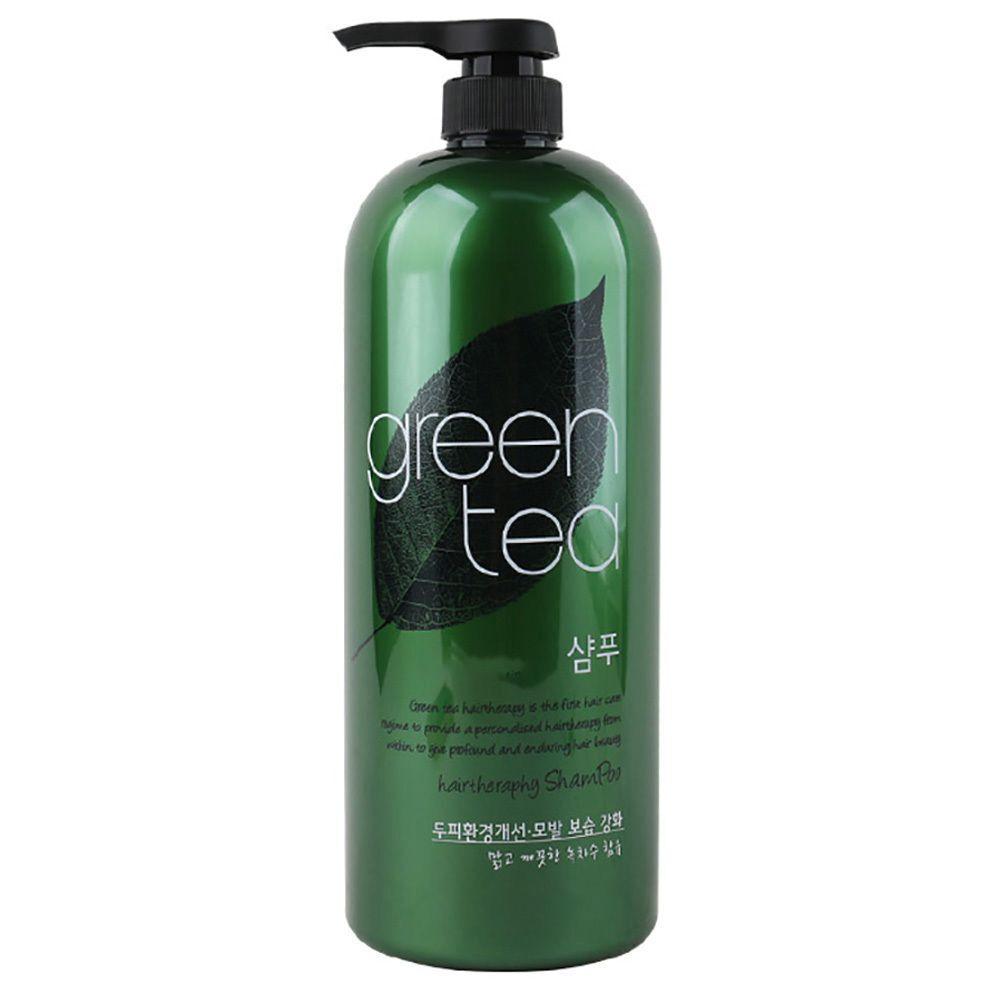 WQAIPDNV Green Tea Shampoo 1500g for moisturizing and healthy hair