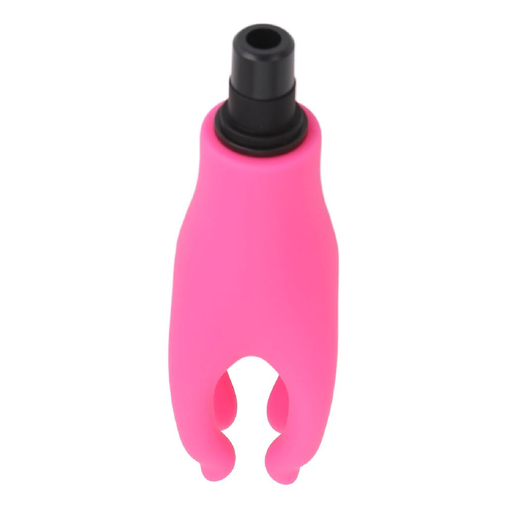Massage Gun Head Silicone Waterproof 4 Head Fascia Gun Replacement Head Rose Red 12 To 13mm
