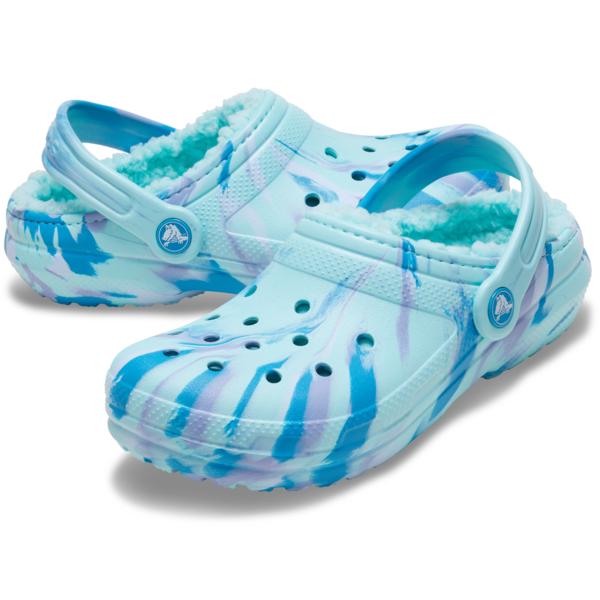 Crocs Classic Lined Marble Clog Toddlers