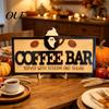 Autumn Party Supplies Hello Fall Wooden Sign, Cutting Board Shape Harvest Tabletop Ornament with Home Accents Hanging Rope & Stand, Rustic Farmhouse