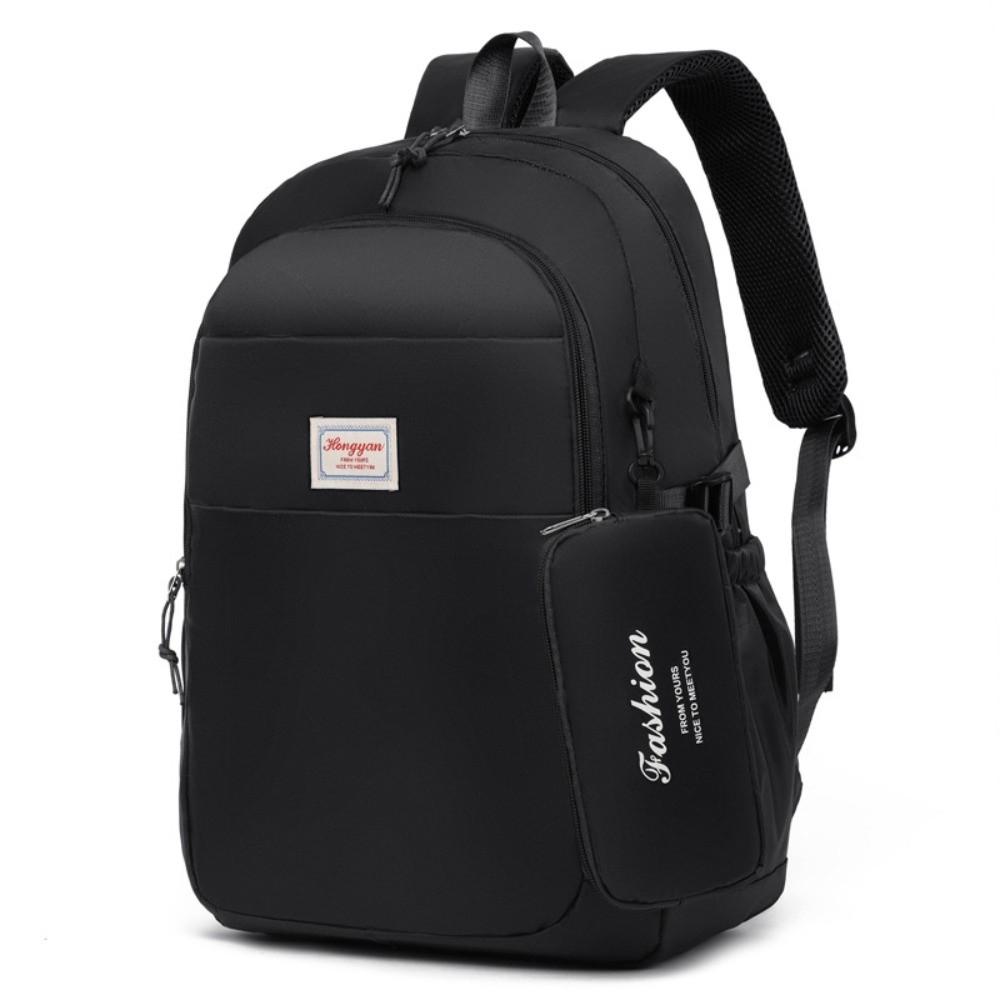 

2 In 1 Laptop Backpack Mini Storage Pouch Large Capacity School Bag Mountaineering Bag Outdoor чёрный