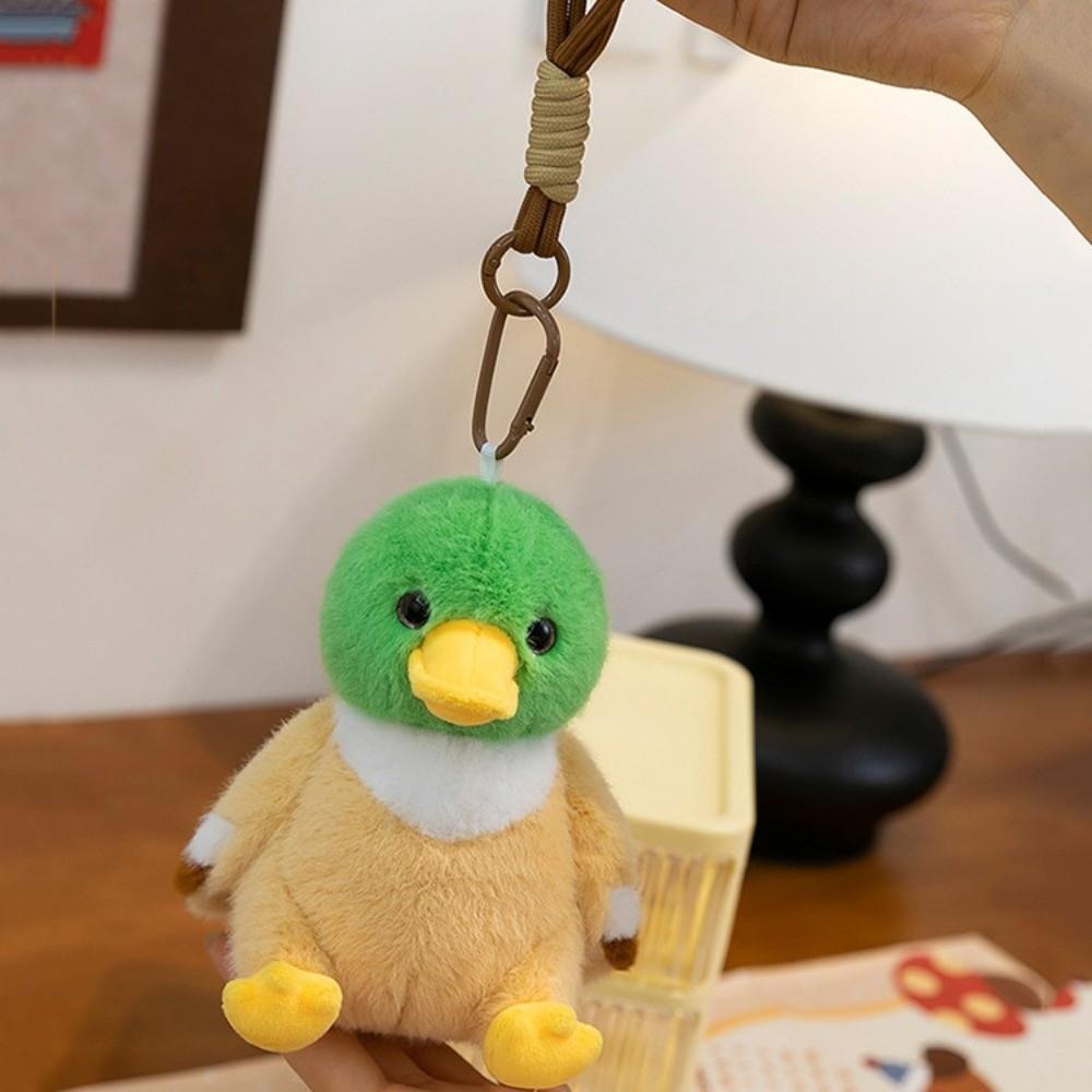 Realistic Bird Plush Keychain Simulation Furry Birds Keyrings Bird Doll Pendant  Boys and Girls