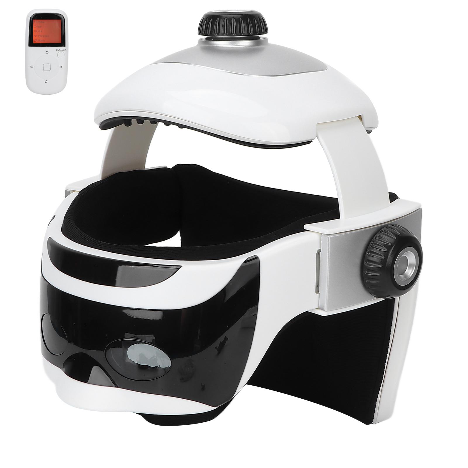 

Электрический массажер для головы Многофункциональный аппарат для массажа головы с горячим компрессом под давлением воздуха