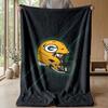 Coperta in Flanella Pile Green Bay Packers Coperta Calda e Accogliente per Divano Letto Viaggio Uso Stagionale