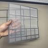 2 PCS/Set Customized Air Conditioner Filter For Hitachi Air Conditioning Dust Screen Size:LEFT 32X30.5cm+ RIGHT 30X30.5cm