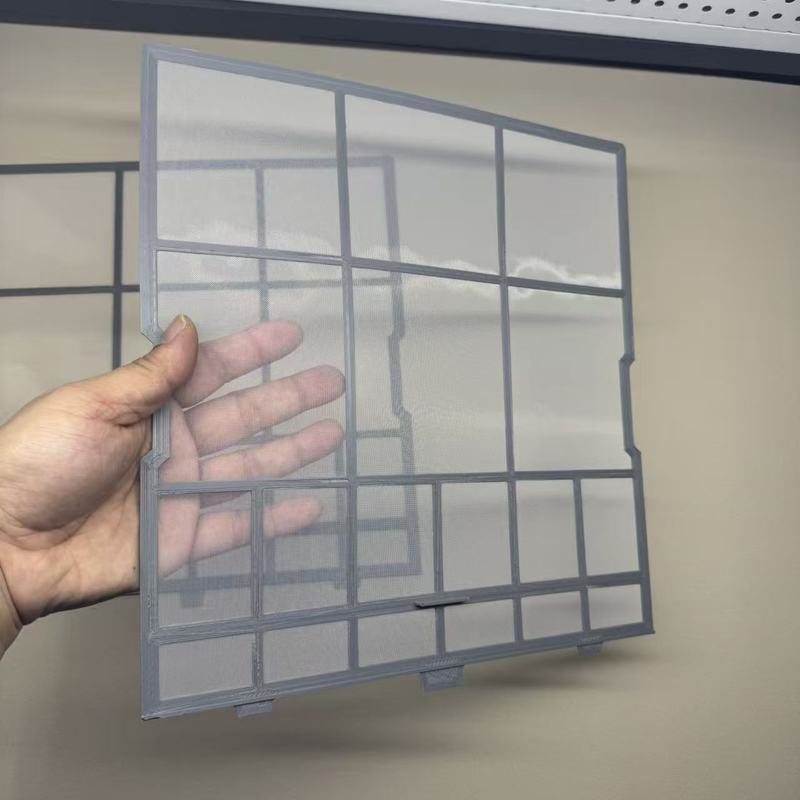 2 PCS/Set Customized Air Conditioner Filter For Hitachi Air Conditioning Dust Screen Size:LEFT 32X30.5cm+ RIGHT 30X30.5cm
