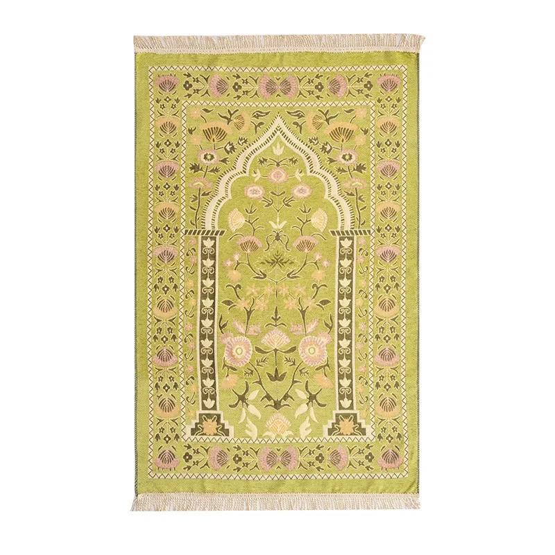 VIKAMA Portable Prayer Rug, Easy-Fold Islamic Prayer Mat, Suitable For Daily Prayers, Travel, Ramadan, And Hajj