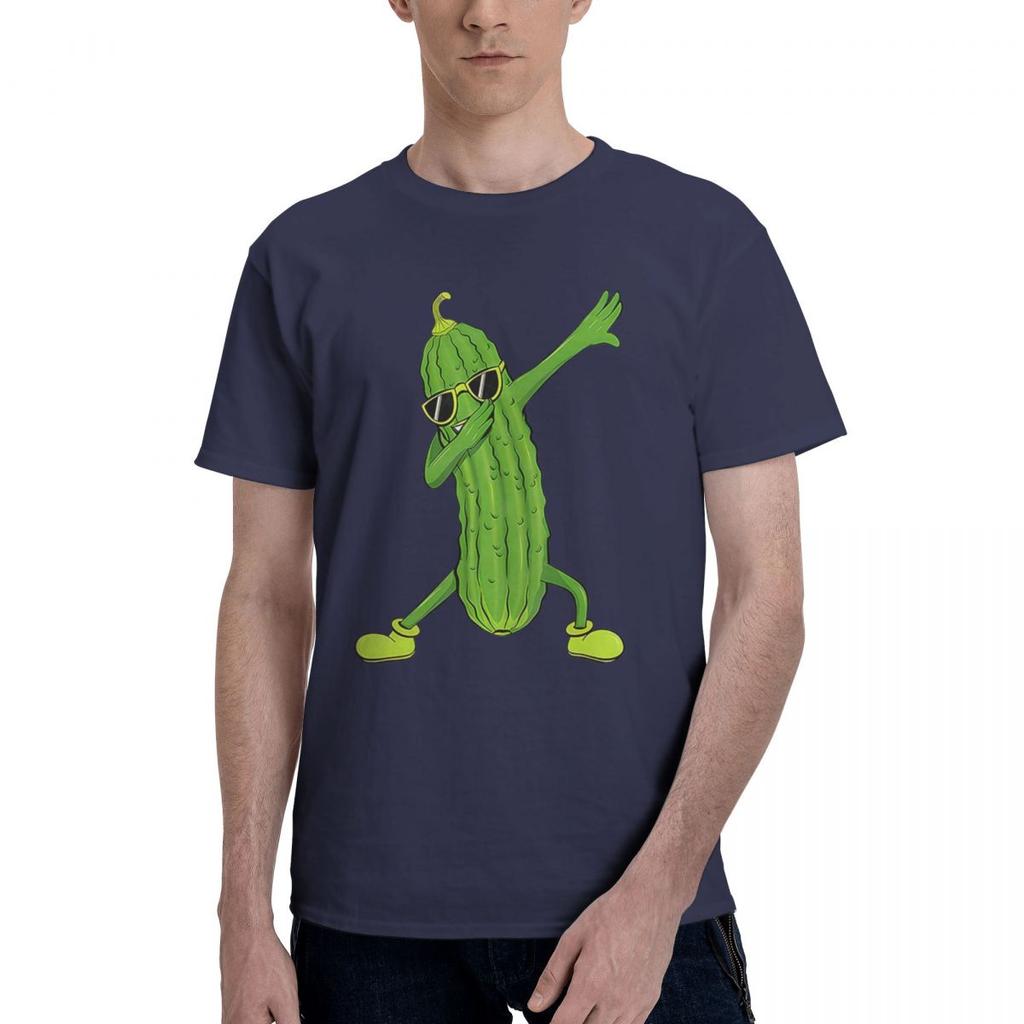 Dabbing Pickle Dancing Cucumber Lover 100 Cotton Casual Breathable Confortable Tshirt Mens Clothing Brands Men Clothes