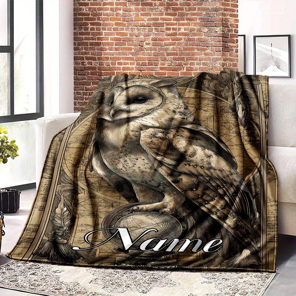 Eagle Customize Your Name Blanket Warm Comfortable And Soft Blankets Are Suitable For Home Lunch Break Blanket Office Sofa Sofa Gift To Relatives And