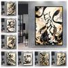 Canvas Art Walls Painting  Poster Pikachu Mewtwo Paintings Home Gifts Spray Printing Cartoon Character Picture Waterproof