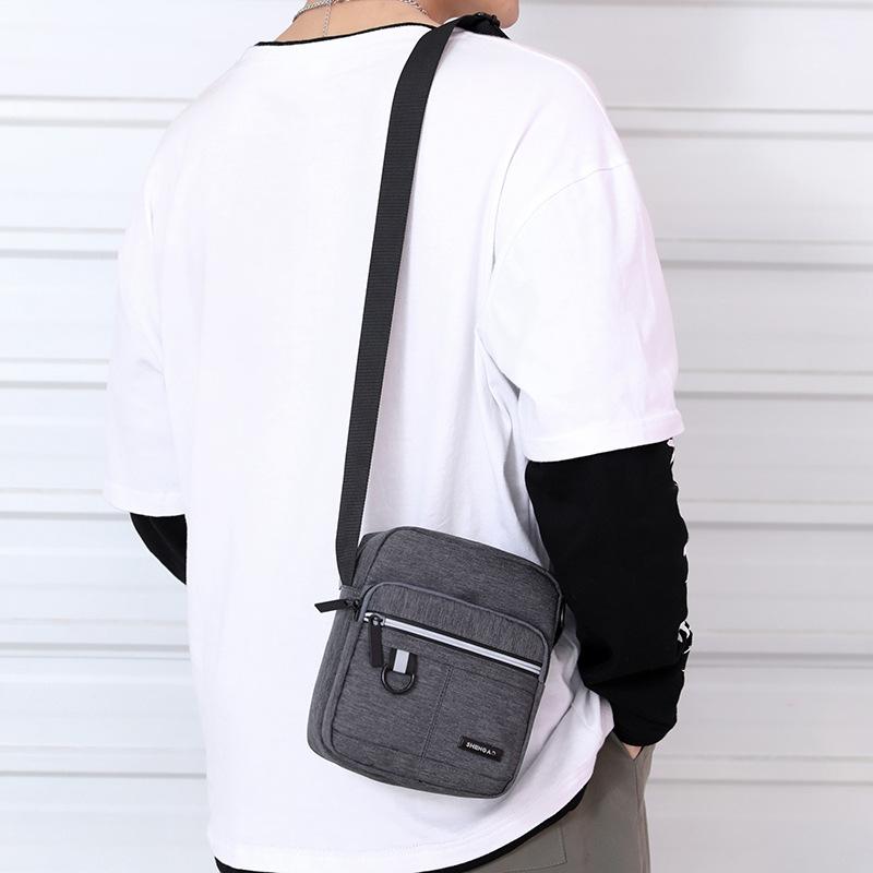 Herren Casual Umhängetasche Mehrere Taschen Schultertasche Große Kapazität Reise Messenger Bag Leichte Outdoor Brusttasche