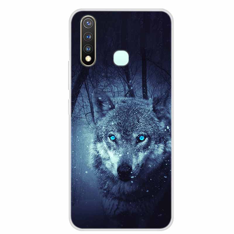 Per Vivo 1915 / Y19 /U3 Custodia Bumper Silicone TPU Copertura Posteriore Morbida Per Vivo Y19 Y 19 VivoY19 Custodia Cartone animato fundas su Vivo1915 Coque