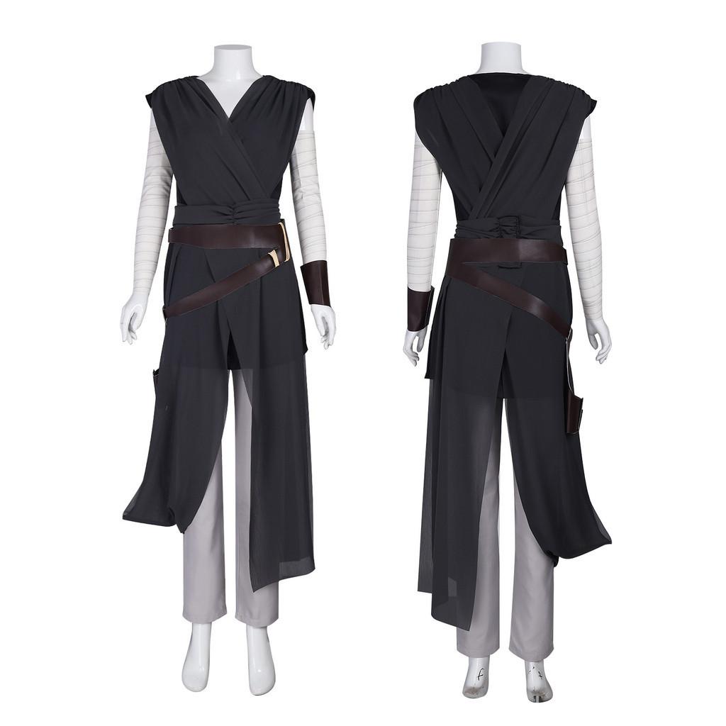 Rey Cosplay Costume Force Awakens Jedi Warrior Outfit Xs-3xl A117356