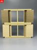 Mattoncini MOC Porta Scorrevole su Rotaia Telaio 1x4x6 60596 92589 Muro di Casa Particelle Assemblate Blocco da Costruzione Giocattolo di Plastica per bambino