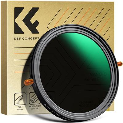 Concept 52mm CPL Filter Filter Light Reduction Polarizing Effect Nano Coating Variable ND Filter Polarizing Filter K&F ND2-32 & Multi-function 2-in-1