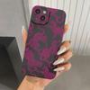 Pink Leopard Print Pattern Phone Case For iPhone 17 16 15 Pro Max 14 13 12 11 XS XR 7 8 Plus 16E Shockproof Soft Silicone Cover