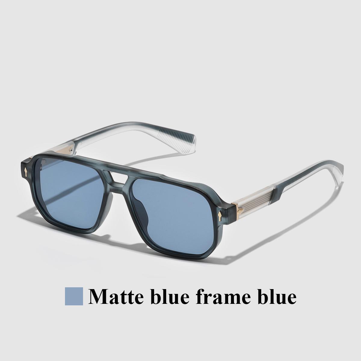 

Ретро Прозорі Сонцезахисні Окуляри для Чоловіків та Жінок дизайнерський бренд люкс Захист UV400 Стильні для Водіння та Активного Відпочинку