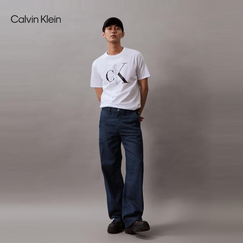 Calvin Klein Jeans Men s Classic CK Logo Cotton Short Sleeve T-Shirt XL