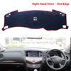 Anti-Slip Mat Dashboard Cover Pad Sunshade Dashmat Accessories Rug for Infiniti QX60 JX35 2012 2013 2014 2015 2016 2017 2018 QX