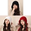 Winter Knit Beanie Hat For Women With Warm Ear Covering And Small Face Effect