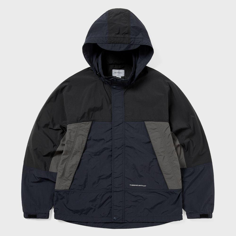 Эта нейлоновая горная куртка цвета индиго S