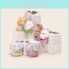 Rabbit Bear Elephant Magnetic Plush Keyring For Gifts And Decorative Accessories