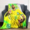 1pc Neymar8 Blanket, Gift, for Men and Women, Soft Blanket, Good for Sofa Bed Couch Travel, Lightweight Flannel Blanket