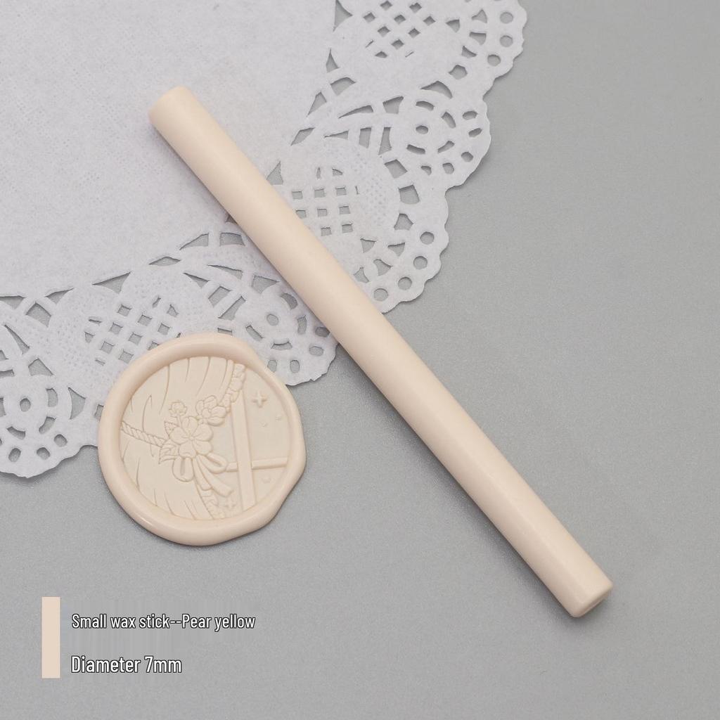 Bețișoare de Ceară de Sigiliu Mat Perlat, 125 Culori, 10x0.7cm, Compatibile cu Pistoale de Ceară, Culori Mixabile