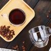 Lv Chang Ming Double-Layer Glass Coffee Mug with Handle