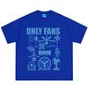 Funny Only Fans Meme TShirt Unisexs Unisex Fashion T Shirt Summer Shortsleeved Loose Casual Cotton Tshirts Streetwear