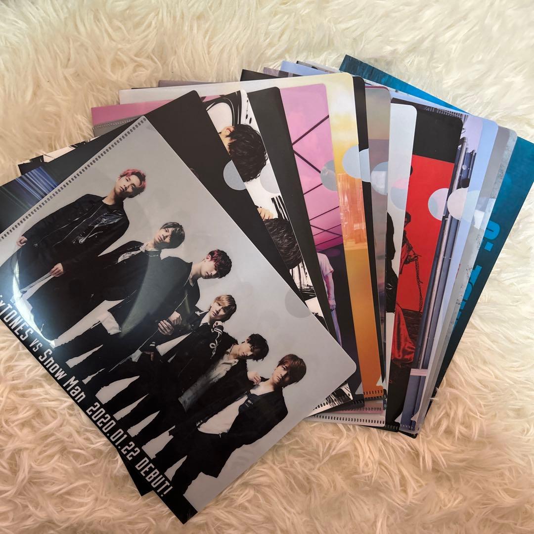 

[USED] SixTONES CD bonus clear file 15 pieces